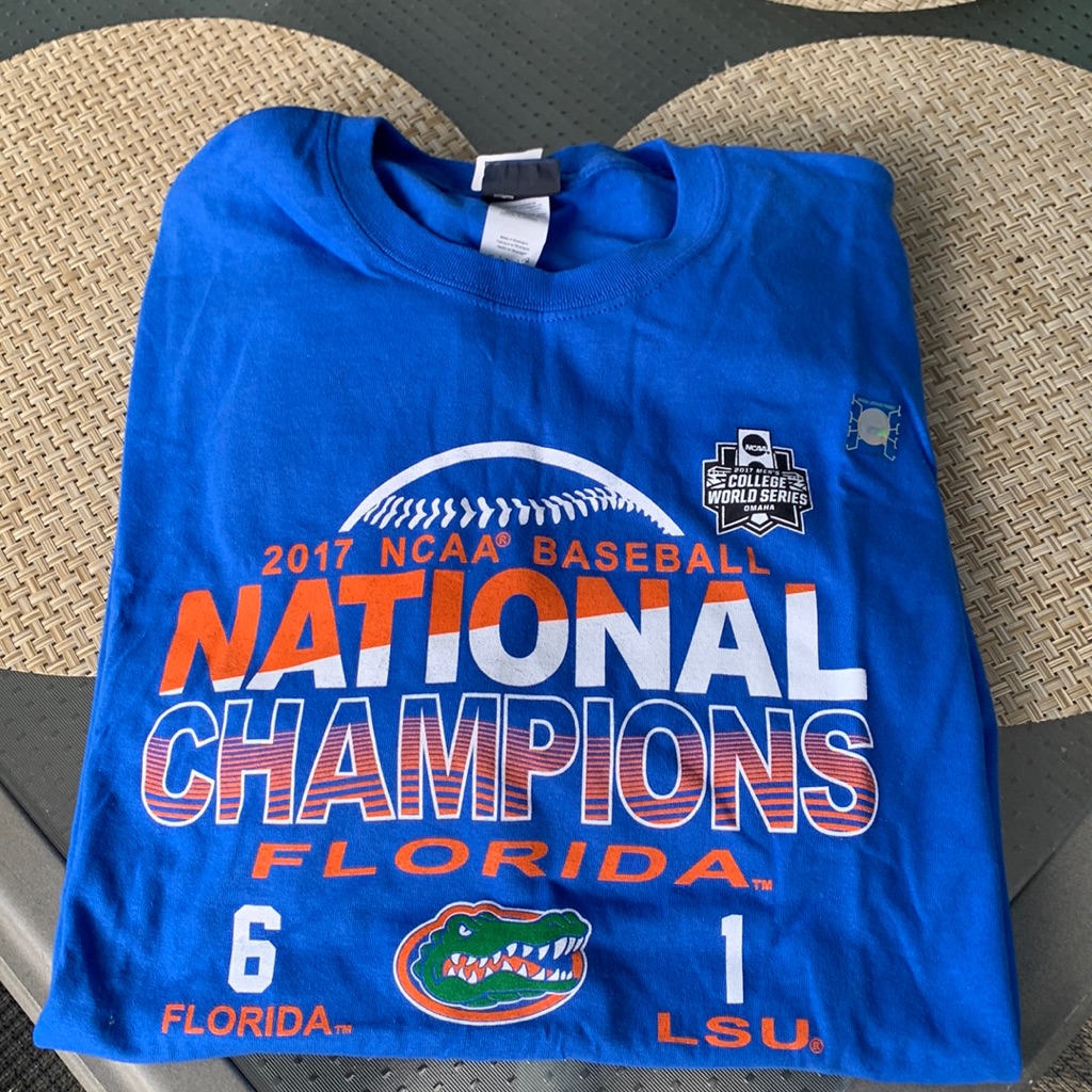 Florida Gators 2017 Ncaa College World Series Xl Tshirt Florida Gators 2017 Ncaa College World Series Xl Tshirt